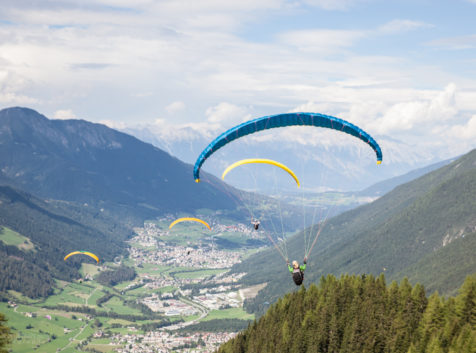 Paragleiten im Stubaital