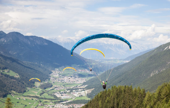 Paragleiten im Stubaital